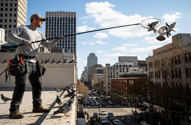 Dedetização para Pombos